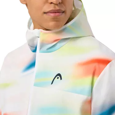 Head Blur Trainingsjacke Wei&szlig; / Mehrfarbig