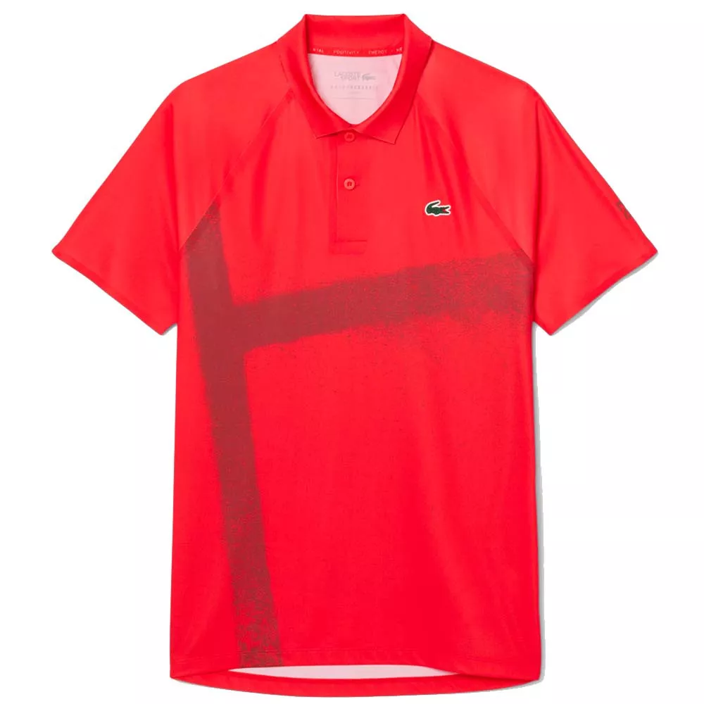 Lacoste Tennis Novak Djokovic Player Poloshirt Rot / Bordeaux