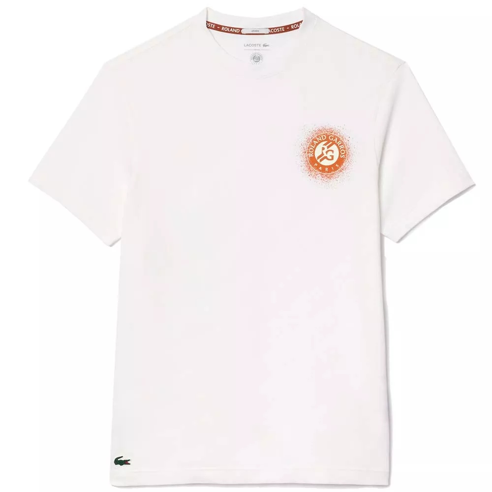 Lacoste Roland Garros T-Shirt Wei&szlig;