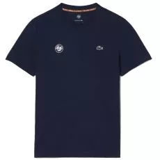 Lacoste Tennis Roland Garros T-Shirt Marineblau