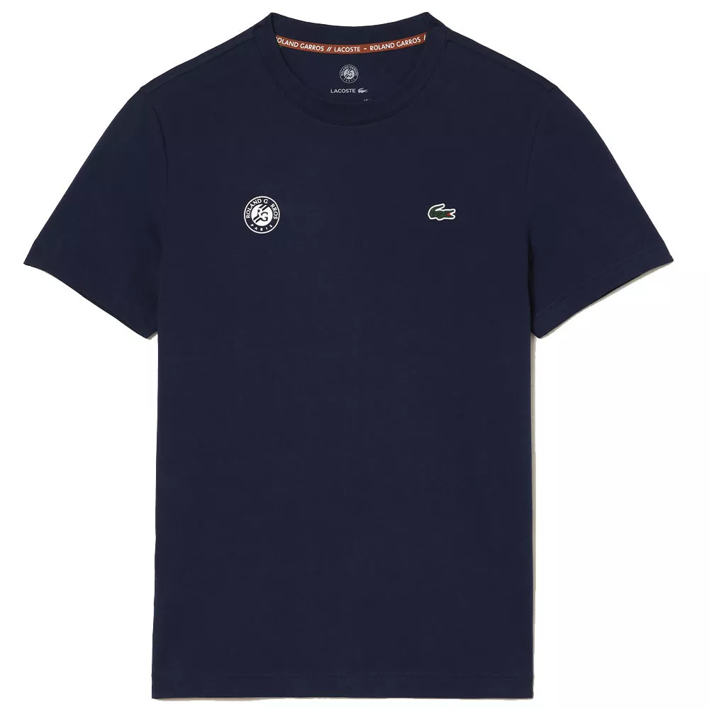 Lacoste Tennis Roland Garros T-Shirt Marineblau