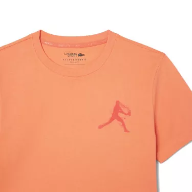 Lacoste Tennis x Novak Djokovic Set T-Shirt + Cap Rot