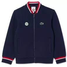 Lacoste Roland Garros Junior Trainingsjacke Marineblau