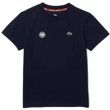 Lacoste Roland Garros Junior T-Shirt Marineblau