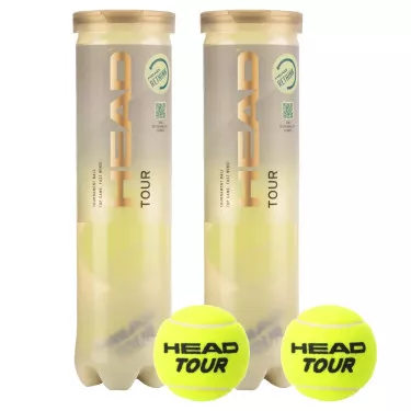 Head Tour Tennisb&auml;lle 2 Dosen mit je 4 B&auml;llen
