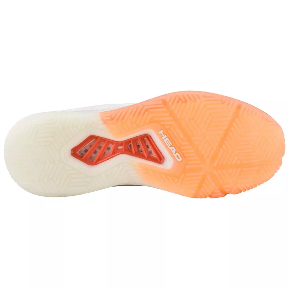 Head Motion Pro Padelschuhe Damen Wei&szlig; / Koralle