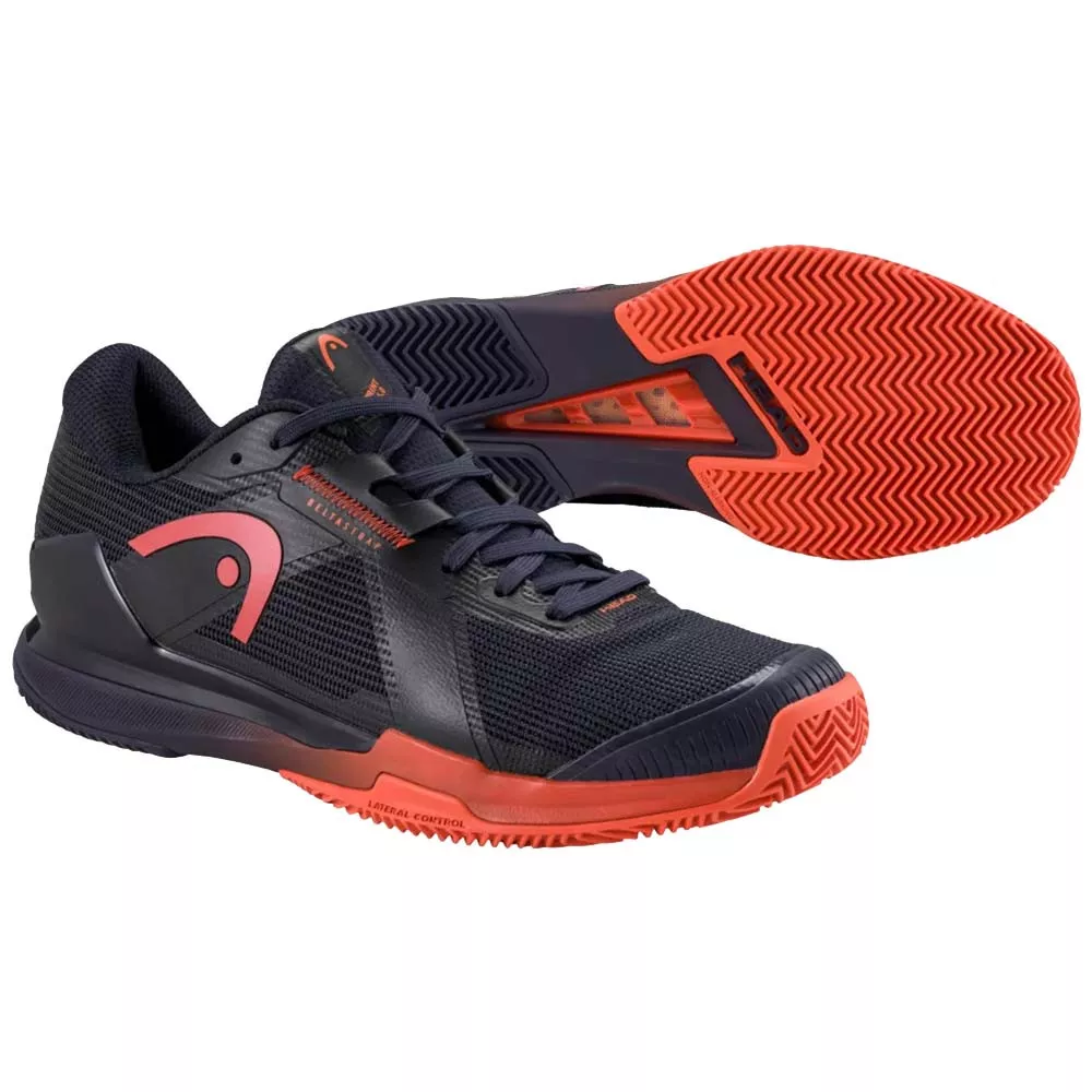 Head Sprint Pro 4.0 Tennisschuhe Sandplatz Dunkelblau / Rot