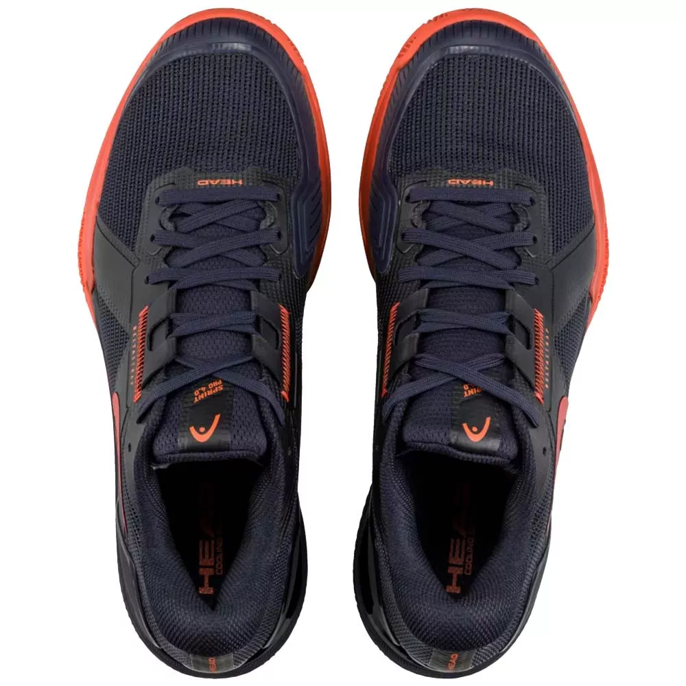 Head Sprint Pro 4.0 Tennisschuhe Sandplatz Dunkelblau / Rot