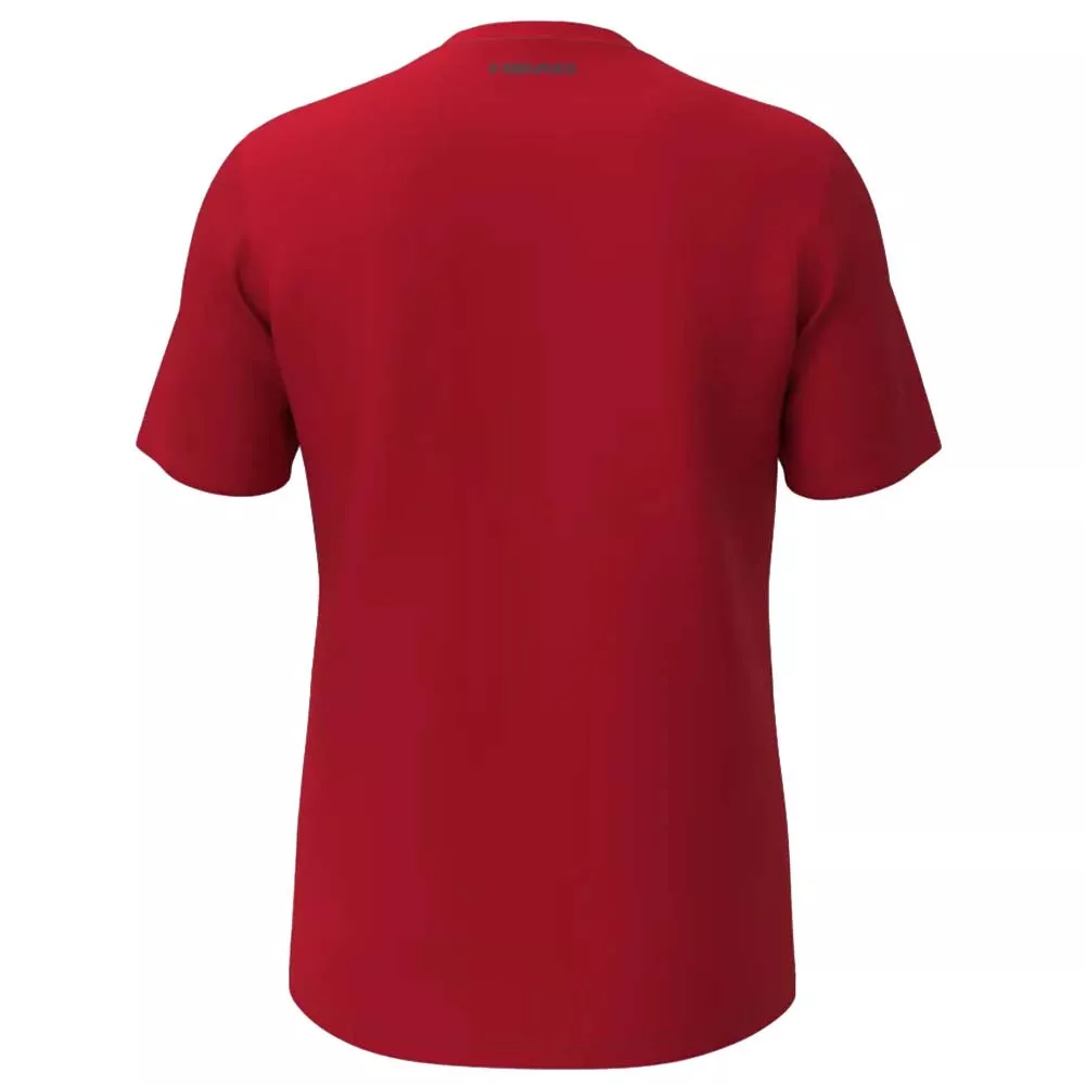 Head Club Tech 25 T-Shirt Rot