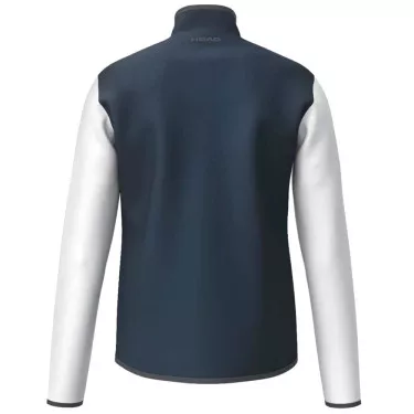 Head Club Junior Jacke Marineblau / Wei&szlig;