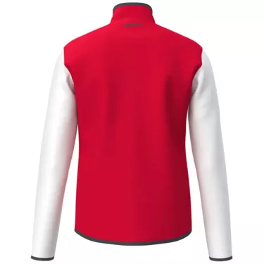 Head Club Junior Jacke Rot / Wei&szlig;