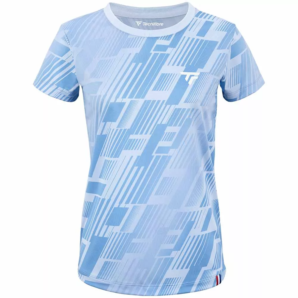 Tecnifibre Infini T-Shirt X-Loop Damen Himmelblau