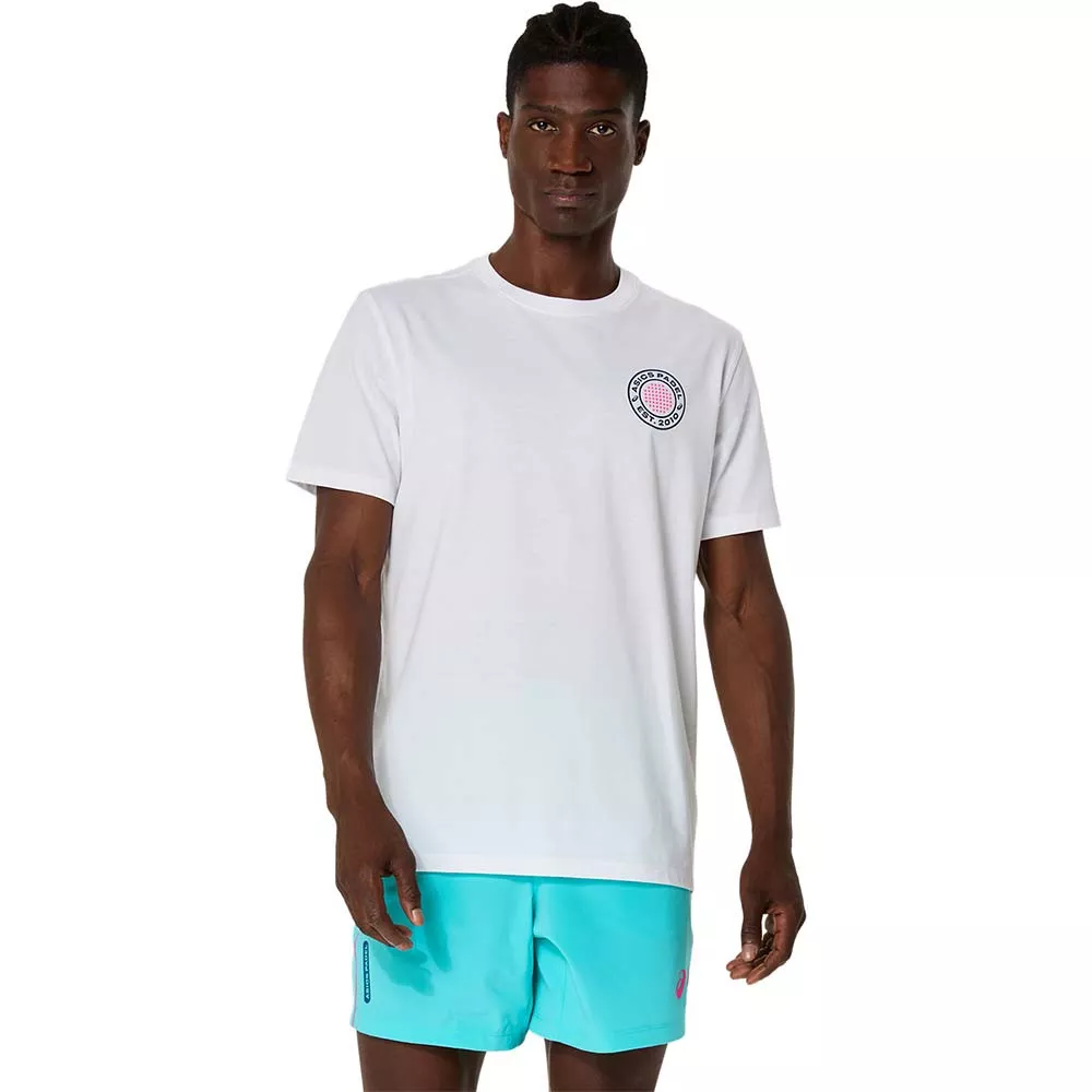 Asics Padel Court SS T-Shirt Wei&szlig;