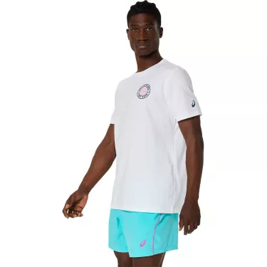 Asics Padel Court SS T-Shirt Wei&szlig;