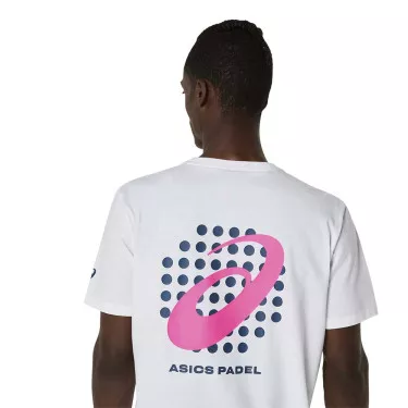 Asics Padel Court SS T-Shirt Wei&szlig;