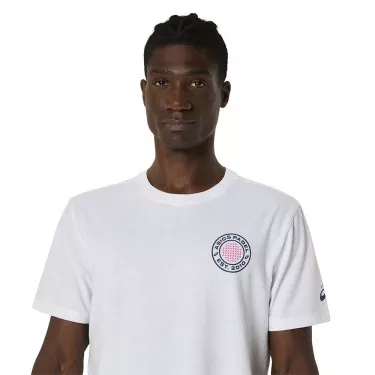 Asics Padel Court SS T-Shirt Wei&szlig;