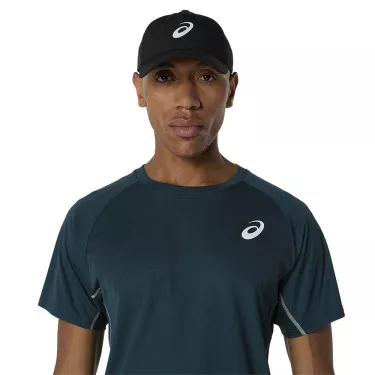 Asics Match T-Shirt Wei&szlig; / Gr&uuml;n