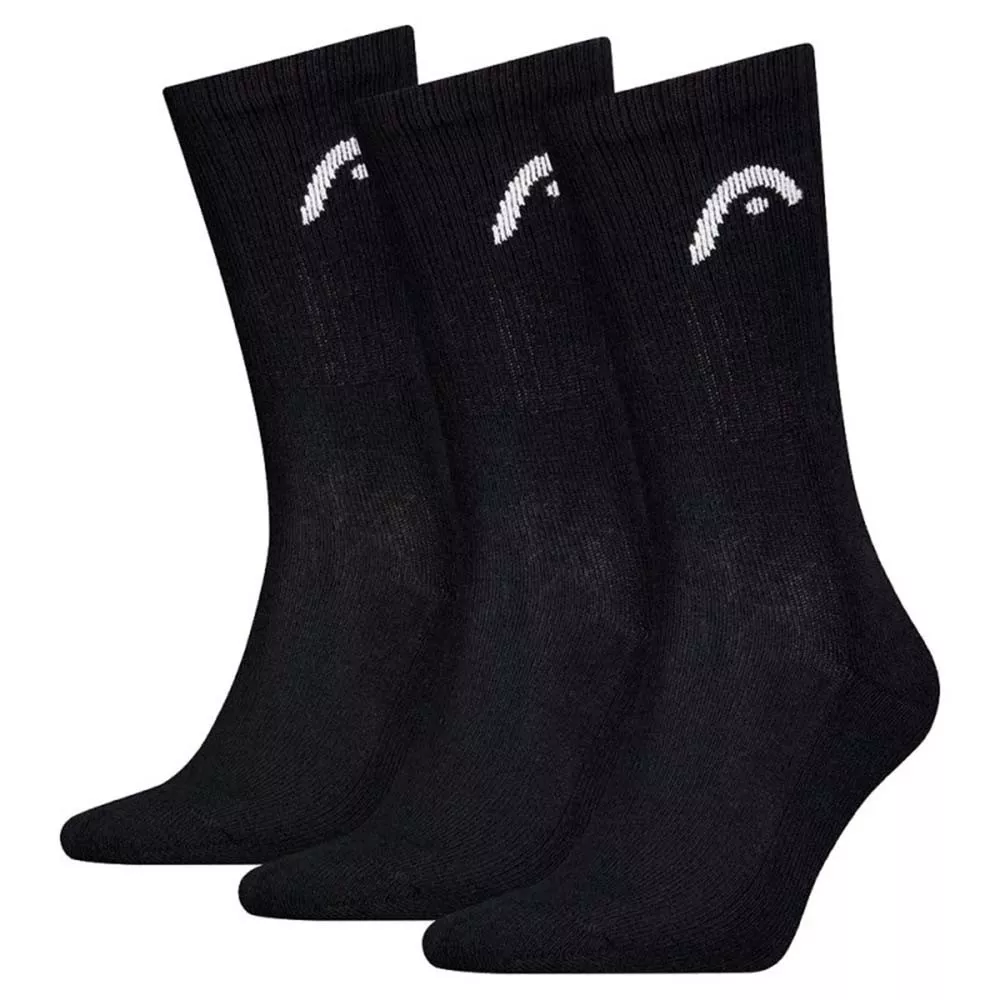 Head Training Socken Schwarz 3er-Pack