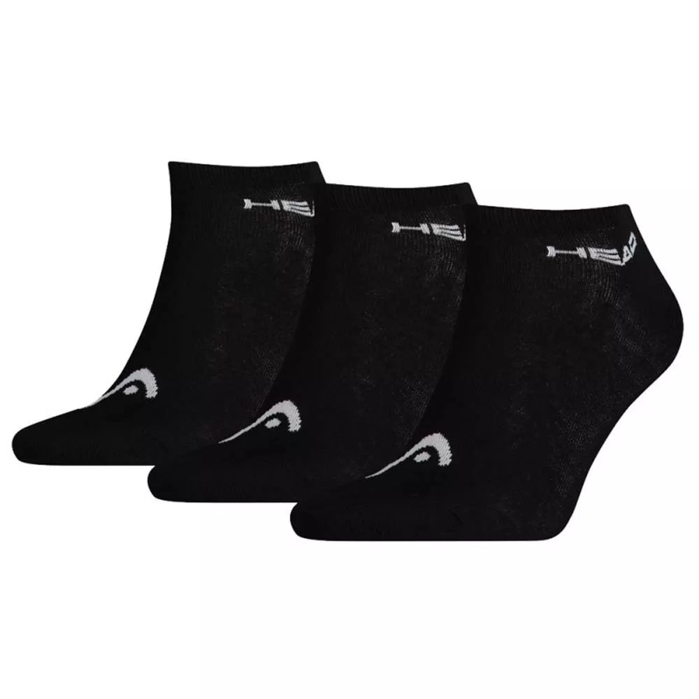 Head Training Sneakersocken Schwarz 3er-Pack