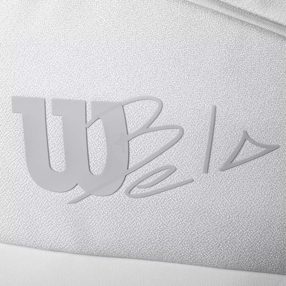 Wilson BELA Super Tour Padeltasche Wei&szlig;
