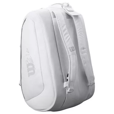 Wilson BELA Super Tour Padeltasche Wei&szlig;