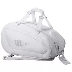 Wilson BELA Super Tour Padeltasche Wei&szlig;