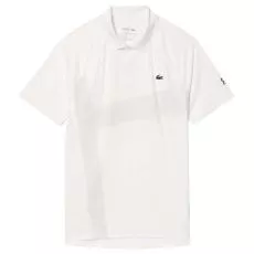Lacoste Tennis Novak Djokovic Player Poloshirt Wei&szlig;
