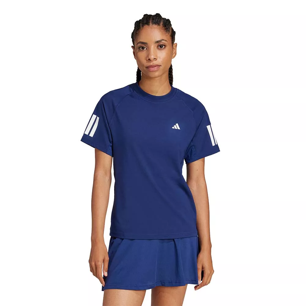 Adidas 3-Streifen T-Shirt Damen Marineblau