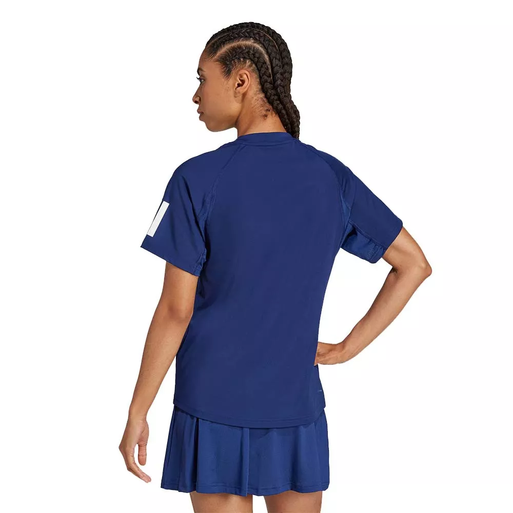 Adidas 3-Streifen T-Shirt Damen Marineblau
