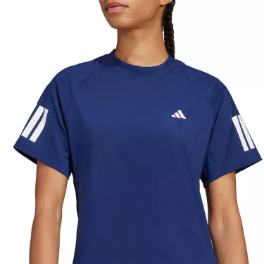 Adidas 3-Streifen T-Shirt Damen Marineblau