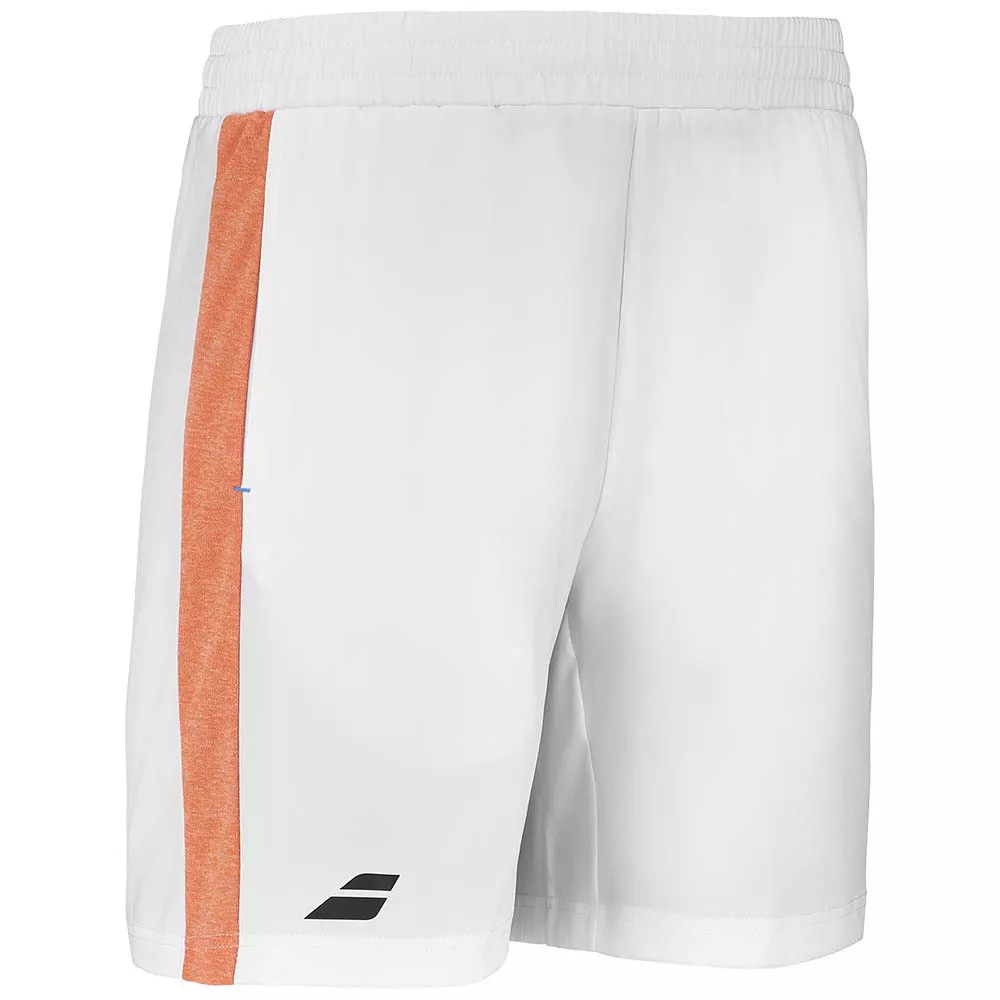 Babolat Junior Play Short Wei&szlig; / Orange