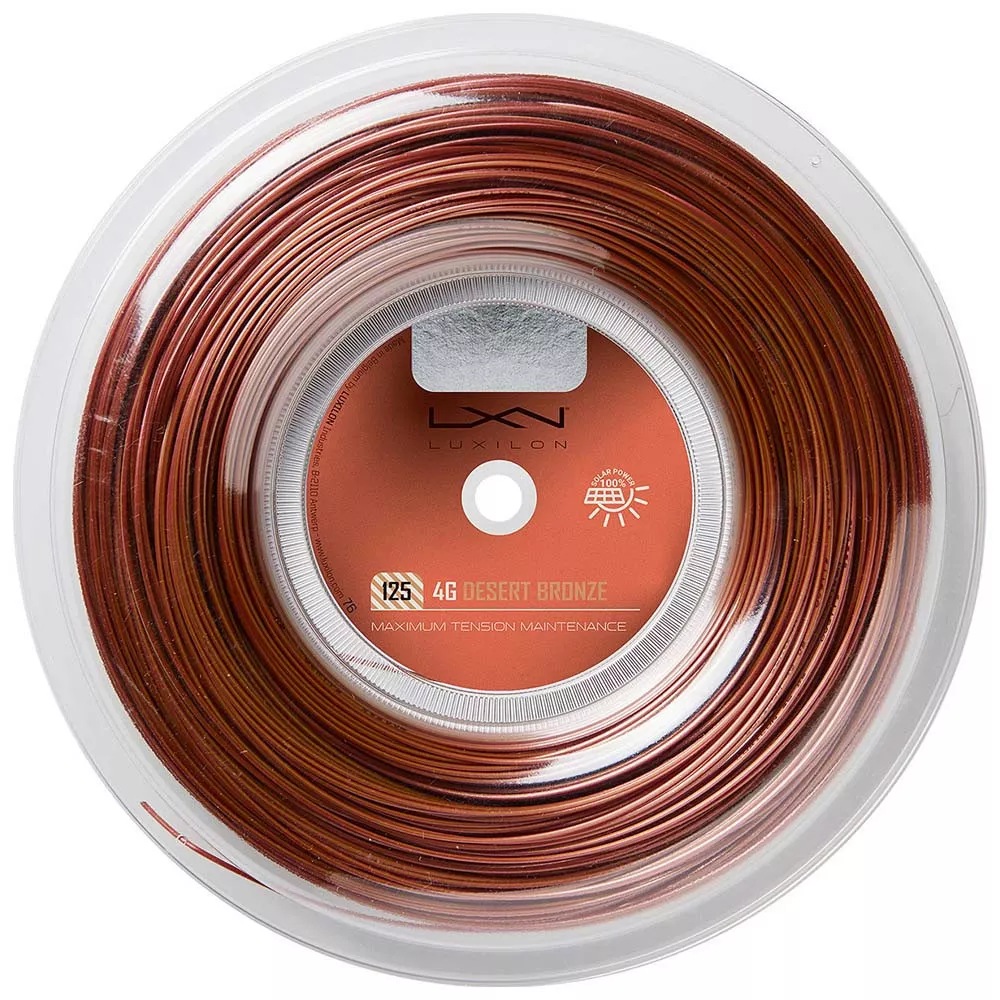 Luxilon 4G Desert Bronze Saitenrolle 200 m