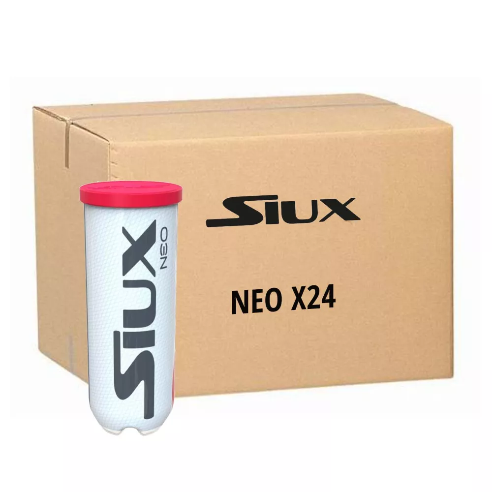Siux Neo Padelb&auml;lle Karton (24 Dosen &agrave; 3 B&auml;lle)