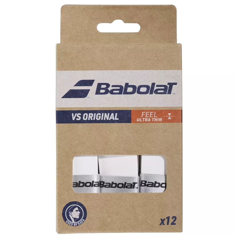 Babolat VS Grip Original Overgrip Wei&szlig; 12er-Pack