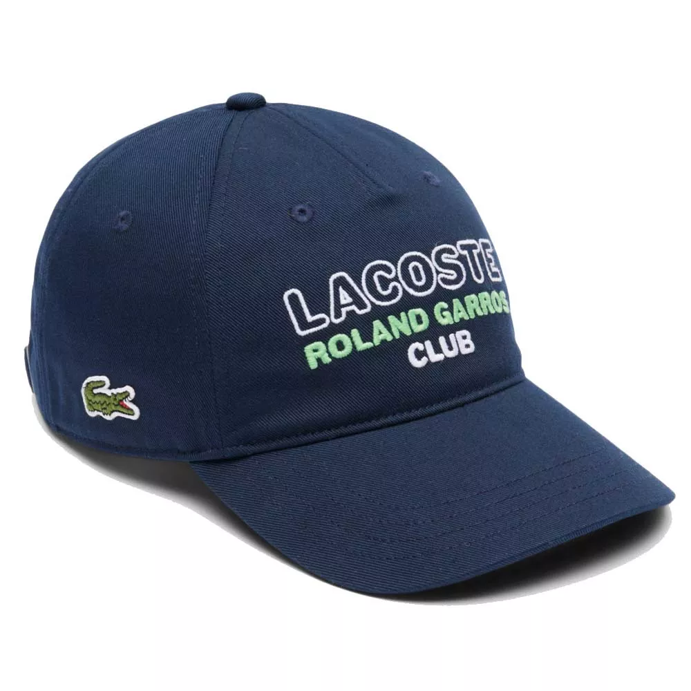 Lacoste Roland Garros Club Cap Marineblau