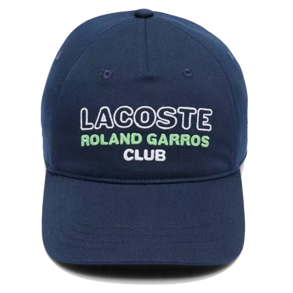 Lacoste Roland Garros Club Cap Marineblau