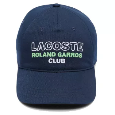 Lacoste Roland Garros Club Cap Marineblau