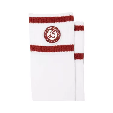 Lacoste Roland Garros Socken Wei&szlig; / Braun