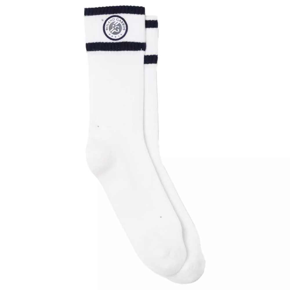 Lacoste Roland Garros Socken Wei&szlig; / Marineblau