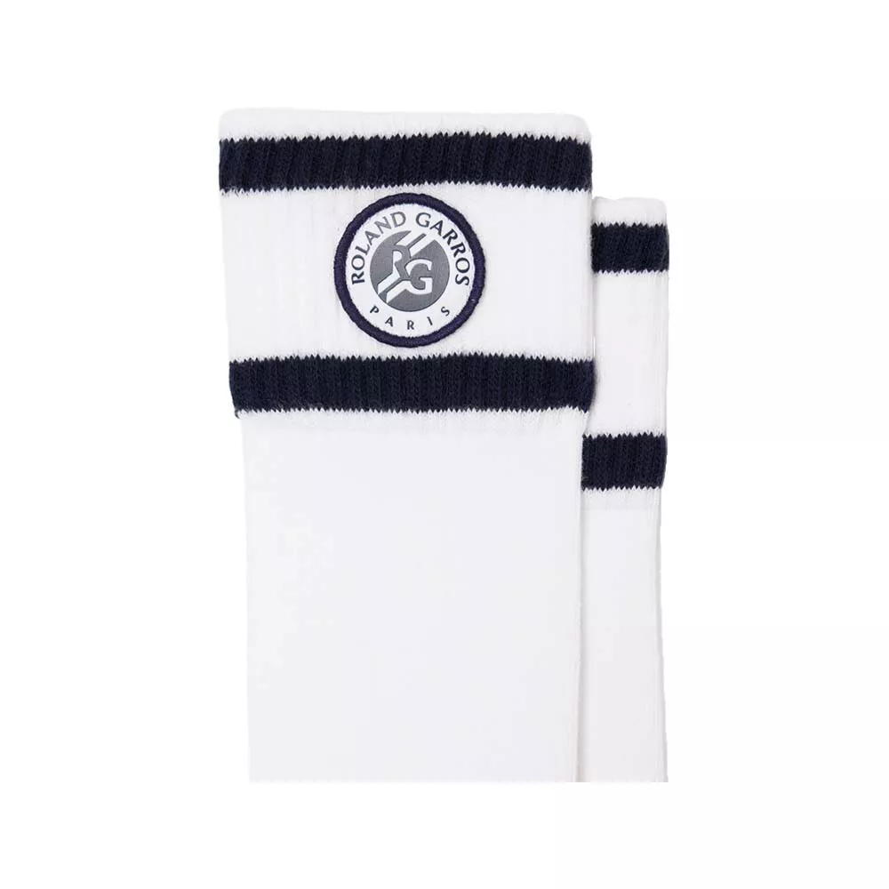 Lacoste Roland Garros Socken Wei&szlig; / Marineblau