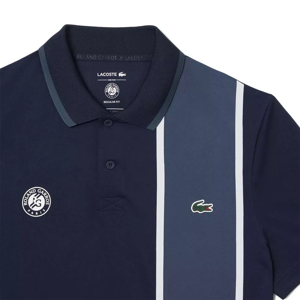 Lacoste Sport Roland Garros Poloshirt Marineblau