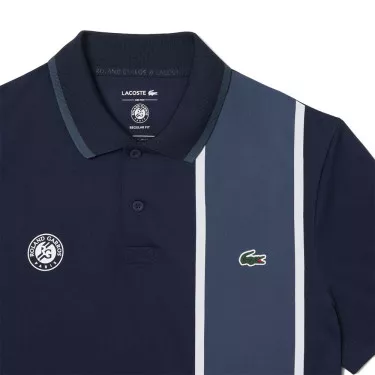 Lacoste Sport Roland Garros Poloshirt Marineblau