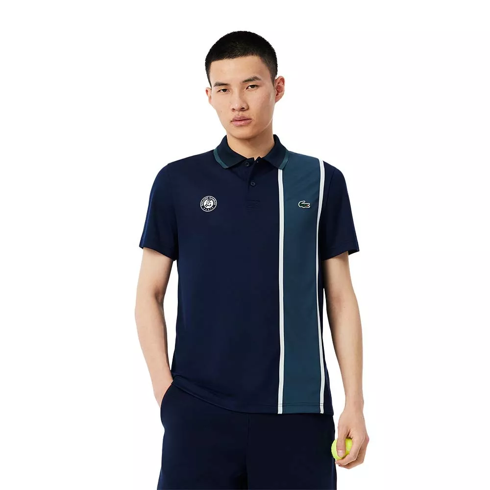 Lacoste Sport Roland Garros Poloshirt Marineblau