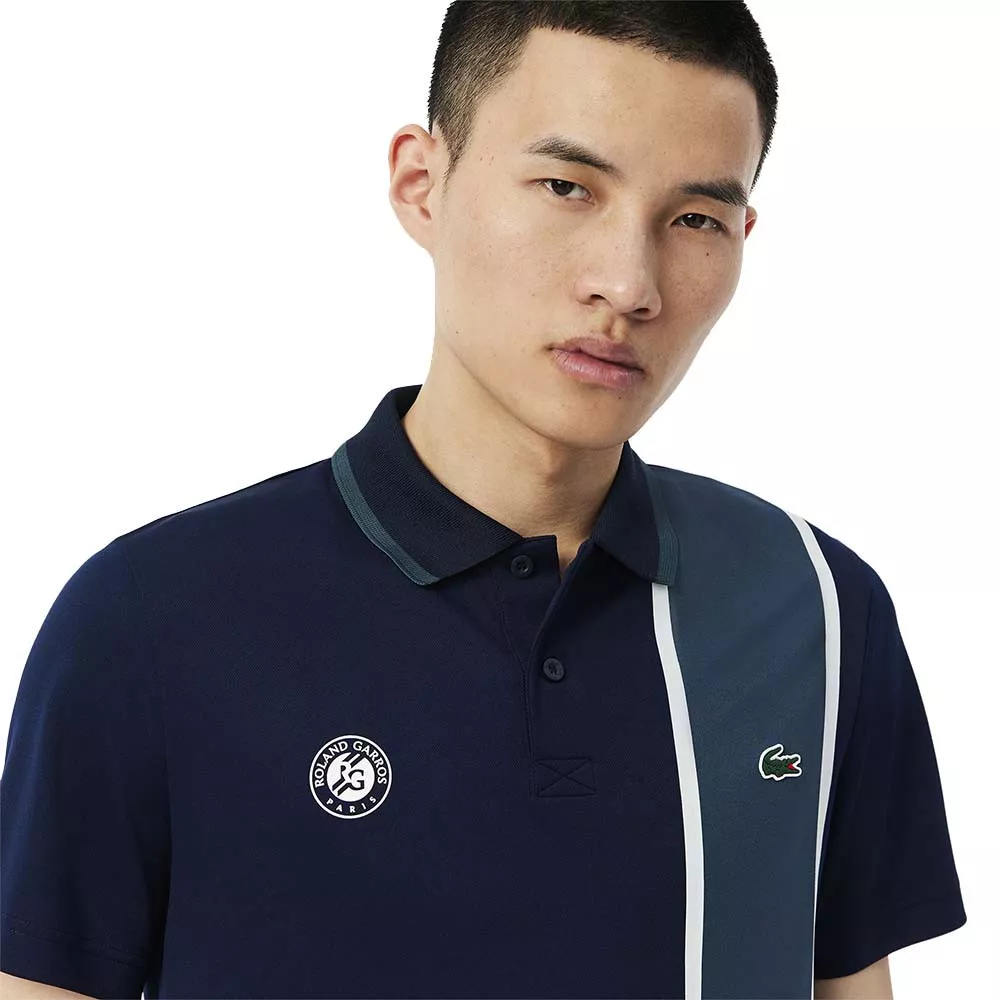 Lacoste Sport Roland Garros Poloshirt Marineblau