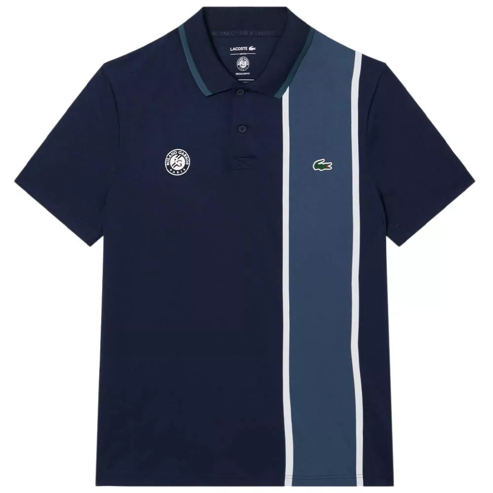 Lacoste Sport Roland Garros Poloshirt Marineblau