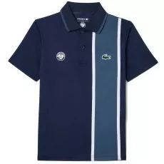 Lacoste Sport Roland Garros Junior Poloshirt Marineblau