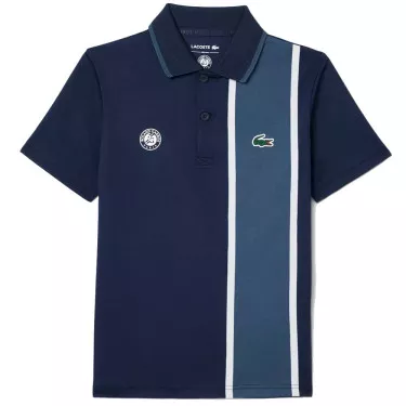 Lacoste Sport Roland Garros Junior Poloshirt Marineblau