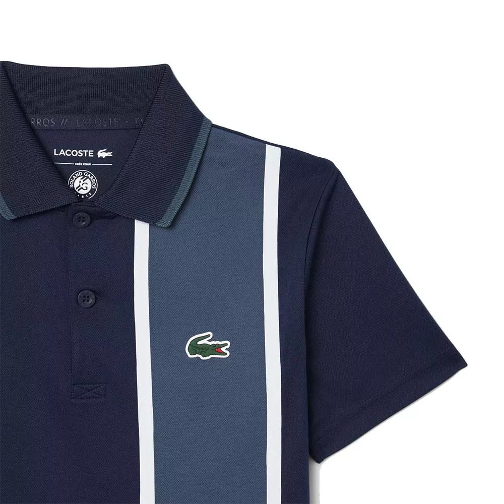 Lacoste Sport Roland Garros Junior Poloshirt Marineblau