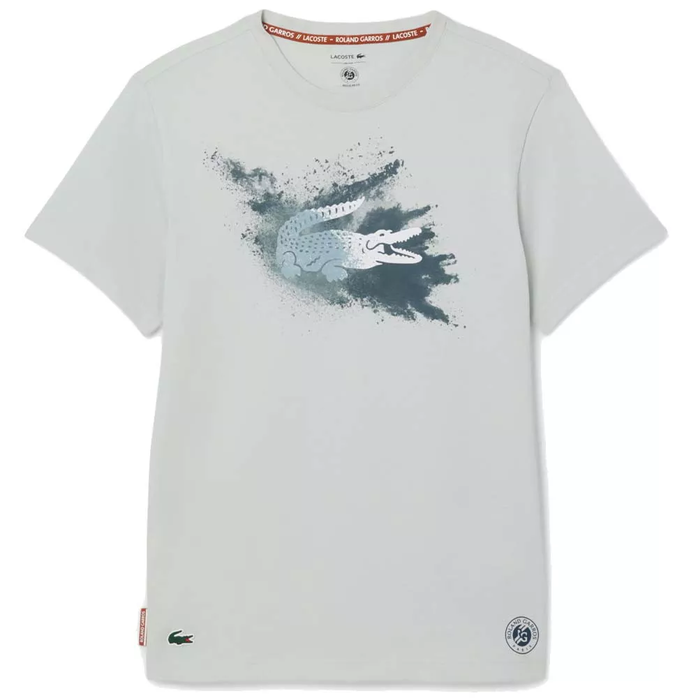 Lacoste Roland Garros Unisex T-Shirt Grau