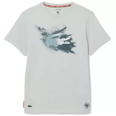 Lacoste Roland Garros Unisex T-Shirt Grau